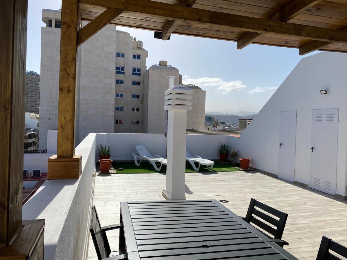 Holiday Home&Rooftop Lounge Las Palmas / Gran Canaria Exterior foto
